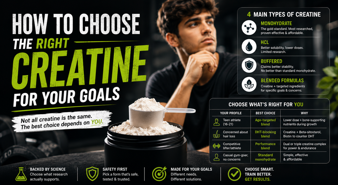 How to Choose the Right Creatine for Your Goals in 2026 | AYN Nutrition